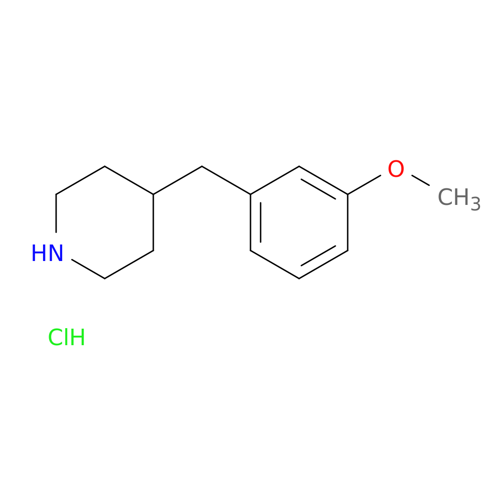 4-(3-Methoxybenzyl)piperidine hydrochloride
