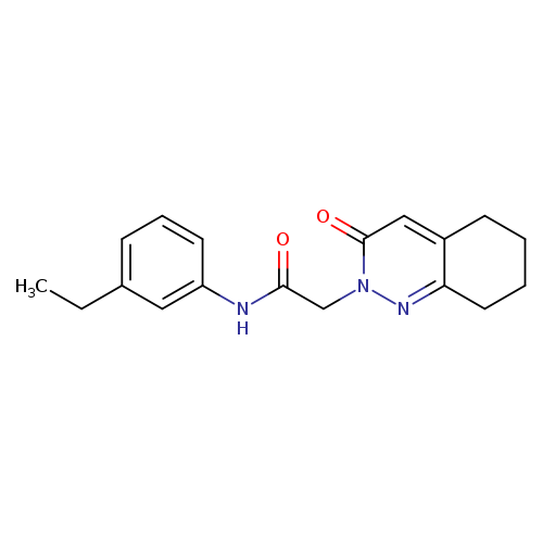 N-(3-ethylphenyl)-2-(3-oxo-2,3,5,6,7,8-hexahydrocinnolin-2-yl)acetamide
