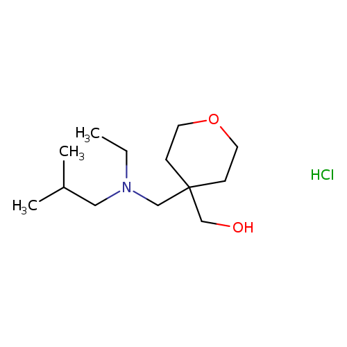 (4-{[ethyl(2-methylpropyl)amino]methyl}oxan-4-yl)methanolhydrochloride