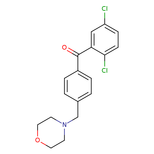 2,5-Dichloro-4'-morpholinomethyl benzophenone