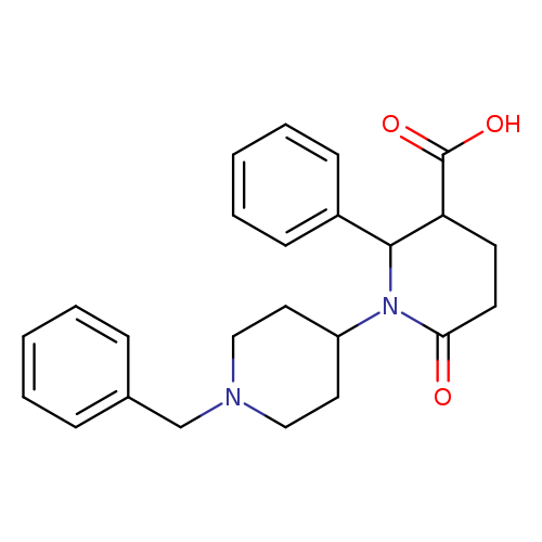 1'-benzyl-6-oxo-2-phenyl-[1,4'-bipiperidine]-3-carboxylic acid