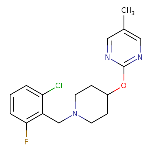 2-({1-[(2-chloro-6-fluorophenyl)methyl]piperidin-4-yl}oxy)-5-methylpyrimidine