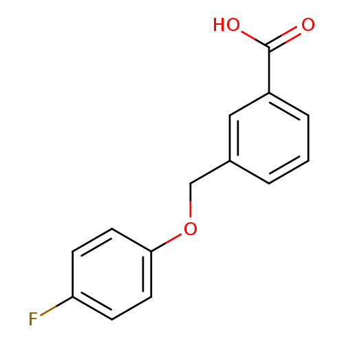 3-((4-Fluorophenoxy)methyl)benzoic acid