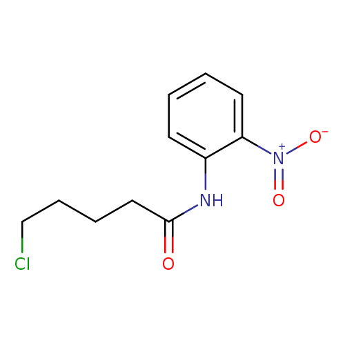 5-chloro-N-(2-nitrophenyl)pentanamide