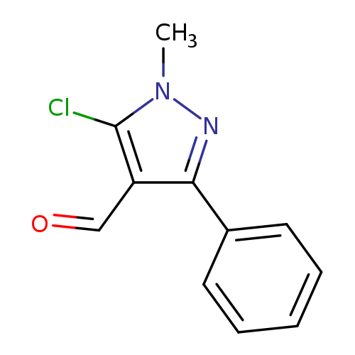 5-Chloro-1-methyl-3-phenyl-1H-pyrazole-4-carbaldehyde