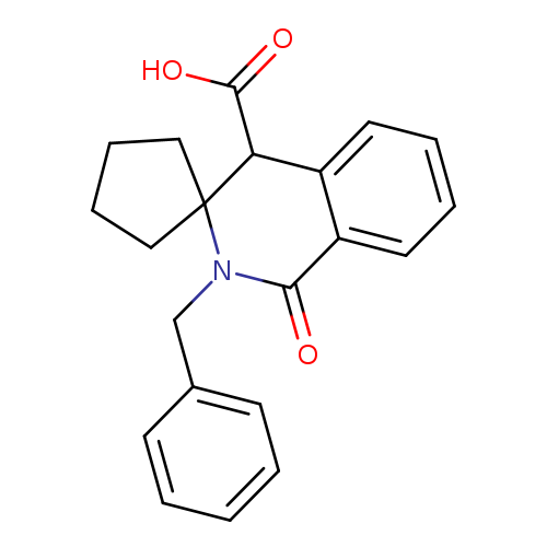 2'-Benzyl-1'-oxo-1',4'-dihydro-2'h-spiro[cyclopentane-1,3'-isoquinoline]-4'-carboxylic acid
