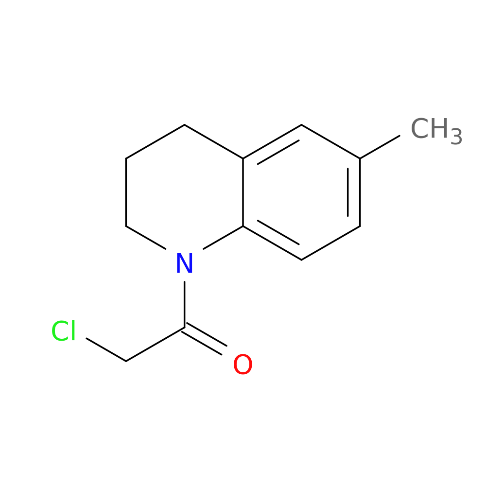 2-Chloro-1-(6-methyl-3,4-dihydroquinolin-1(2H)-yl)ethanone