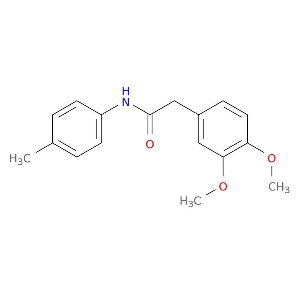 2-(3,4-dimethoxyphenyl)-N-(4-methylphenyl)acetamide