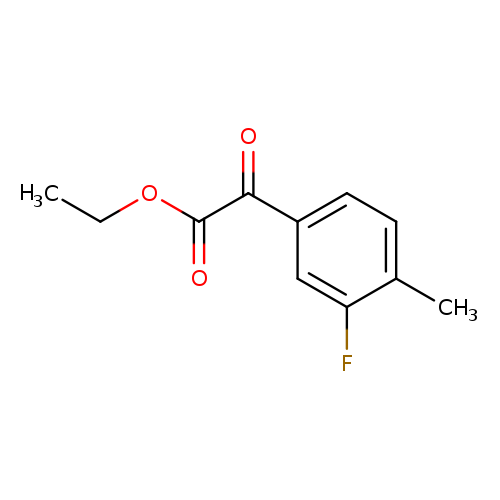 ETHYL 3-FLUORO-4-METHYLBENZOYLFORMATE