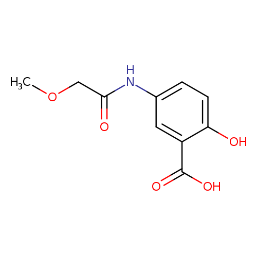 2-hydroxy-5-(2-methoxyacetamido)benzoic acid