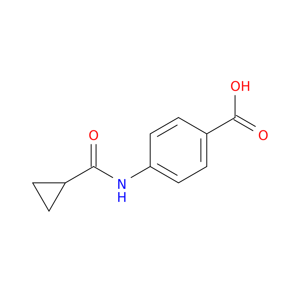 4-(Cyclopropanecarboxamido)benzoic acid