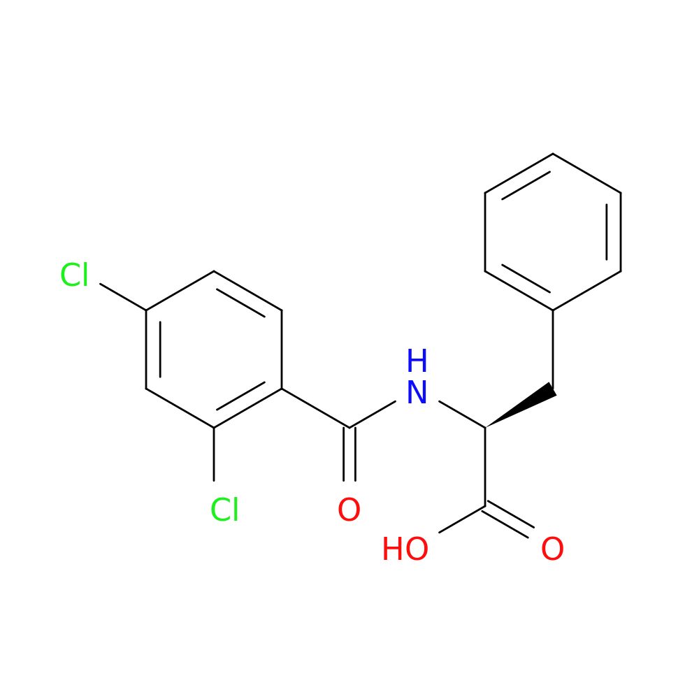 (2S)-2-[(2,4-dichlorophenyl)formamido]-3-phenylpropanoic acid