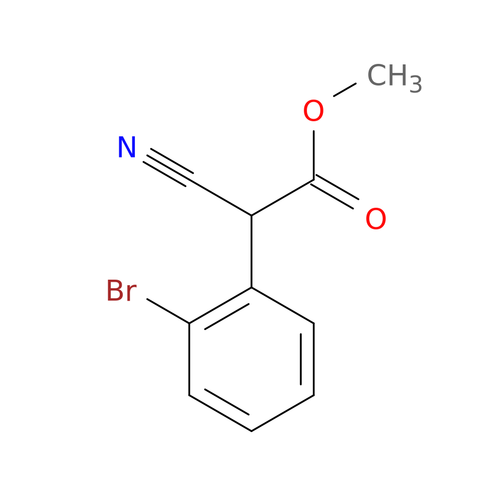 Methyl 2-(2-bromophenyl)-2-cyanoacetate
