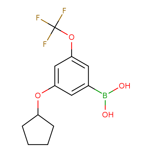 3-(Cyclopentyloxy)-5-(trifluoromethoxy)phenylboronic acid