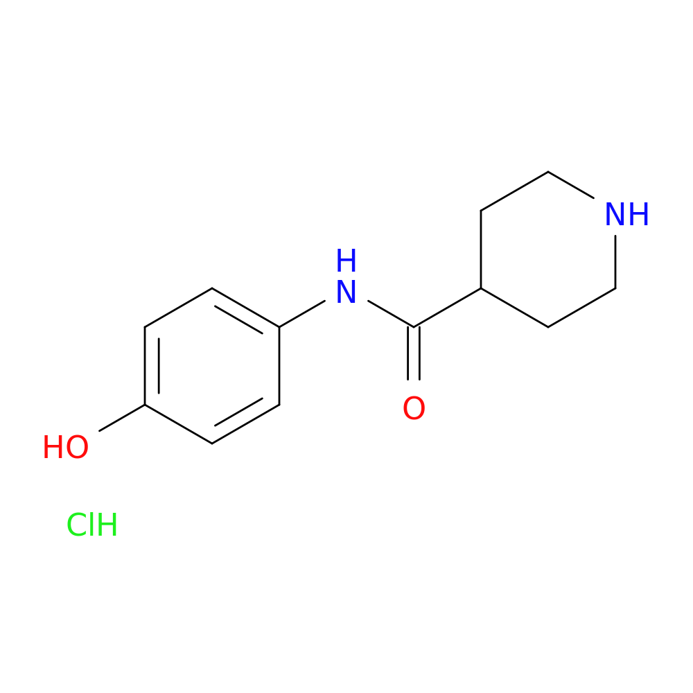 N-(4-Hydroxyphenyl)piperidine-4-carboxamide hydrochloride