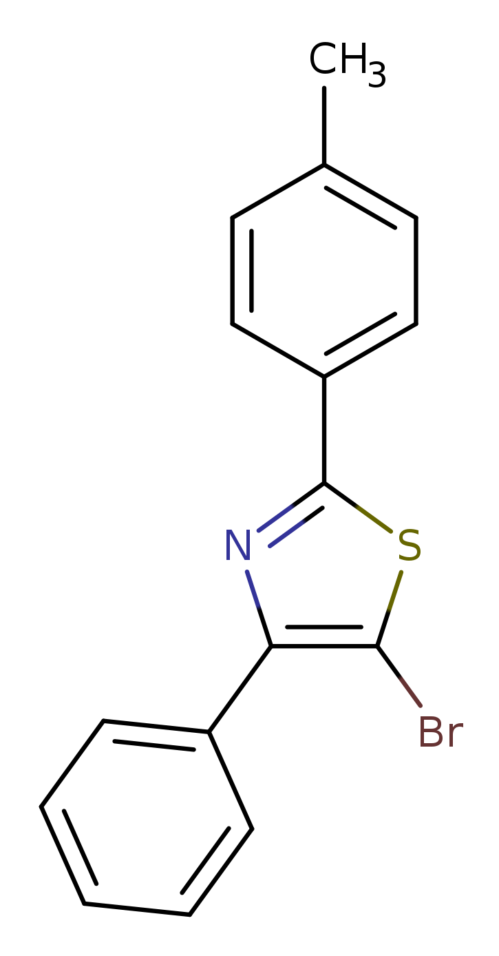 5-Bromo-2-(4-methylphenyl)-4-phenylthiazole
