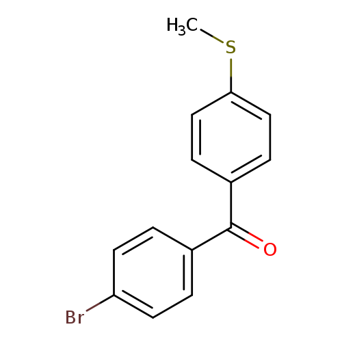 (4-Bromophenyl)(4-(methylthio)phenyl)methanone