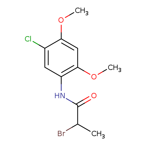 2-Bromo-n-(5-chloro-2,4-dimethoxyphenyl)propanamide