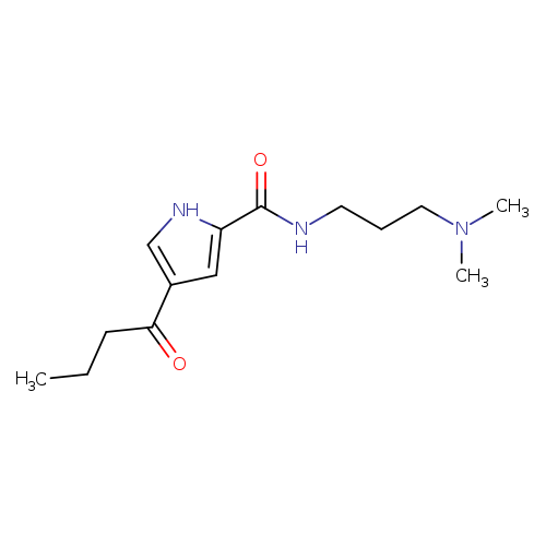 4-butanoyl-N-[3-(dimethylamino)propyl]-1H-pyrrole-2-carboxamide