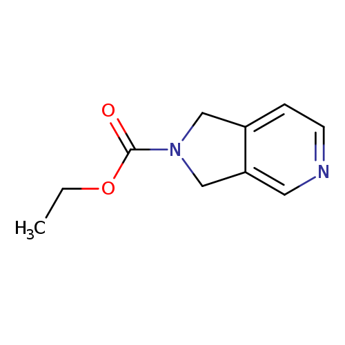 2H-Pyrrolo[3,4-c]pyridine-2-carboxylic acid, 1,3-dihydro-, ethyl ester