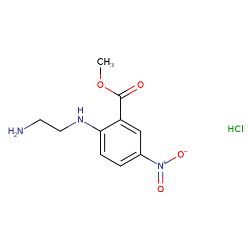 Methyl 2-[(2-aminoethyl)amino]-5-nitrobenzoate hydrochloride