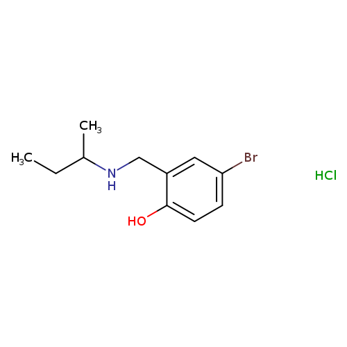 4-bromo-2-{[(butan-2-yl)amino]methyl}phenol hydrochloride