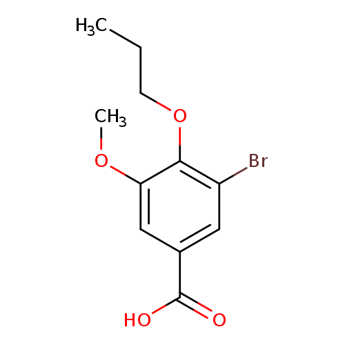 3-Bromo-5-methoxy-4-propoxybenzoic acid