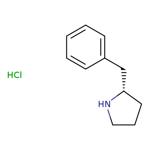 Pyrrolidine, 2-(phenylmethyl)-, hydrochloride, (R)-