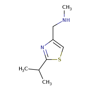 4-Thiazolemethanamine, N-methyl-2-(1-methylethyl)-