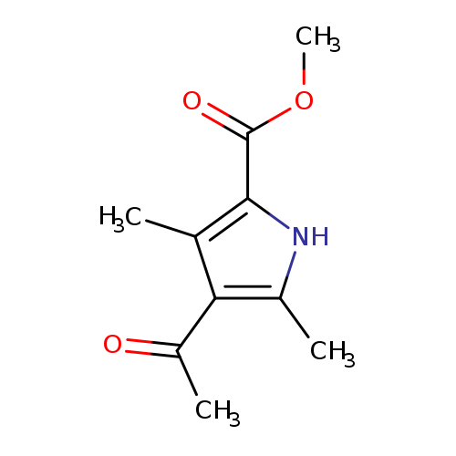 1H-Pyrrole-2-carboxylic acid, 4-acetyl-3,5-dimethyl-, methyl ester