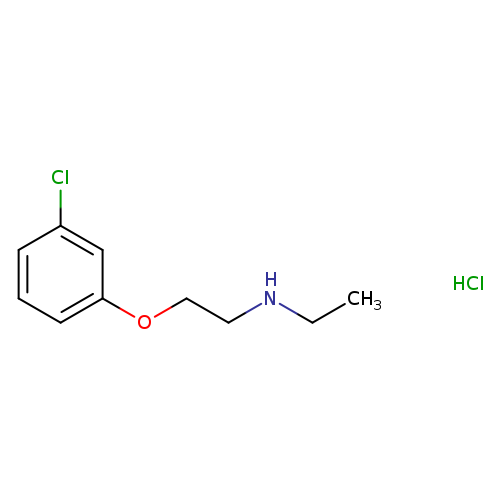 [2-(3-chlorophenoxy)ethyl]ethylamine hydrochloride