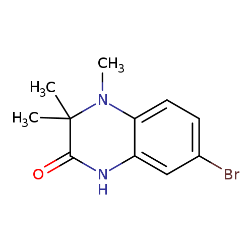 7-bromo-3,3,4-trimethyl-1,2,3,4-tetrahydroquinoxalin-2-one