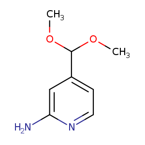 4-Dimethoxymethyl-pyridin-2-ylamine
