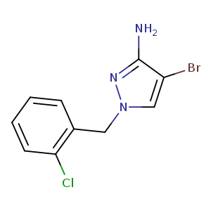 4-Bromo-1-(2-chlorobenzyl)-1H-pyrazol-3-amine