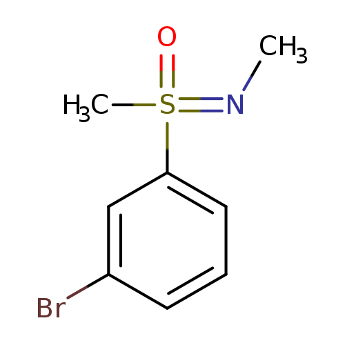 [(3-bromophenyl)(methyl)oxo-lambda6-sulfanylidene](methyl)amine