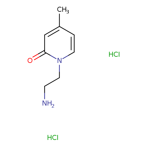 1-(2-aminoethyl)-4-methyl-1,2-dihydropyridin-2-one dihydrochloride