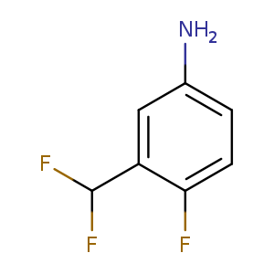 BENZENAMINE, 3-(DIFLUOROMETHYL)-4-FLUORO-