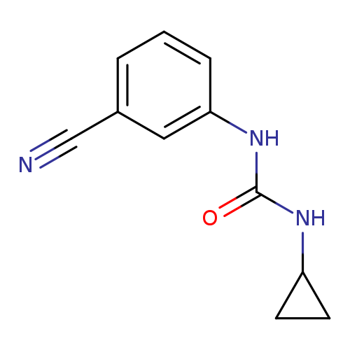 1-(3-cyanophenyl)-3-cyclopropylurea