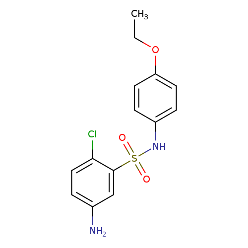 5-amino-2-chloro-N-(4-ethoxyphenyl)benzene-1-sulfonamide
