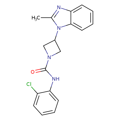 N-(2-chlorophenyl)-3-(2-methyl-1H-1,3-benzodiazol-1-yl)azetidine-1-carboxamide
