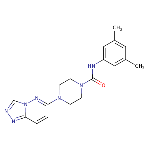 N-(3,5-dimethylphenyl)-4-{[1,2,4]triazolo[4,3-b]pyridazin-6-yl}piperazine-1-carboxamide