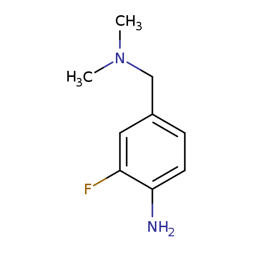4-[(dimethylamino)methyl]-2-fluoroaniline