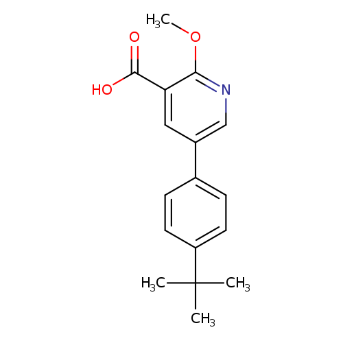 2-Methoxy-5-(4-t-butylphenyl)nicotinic acid