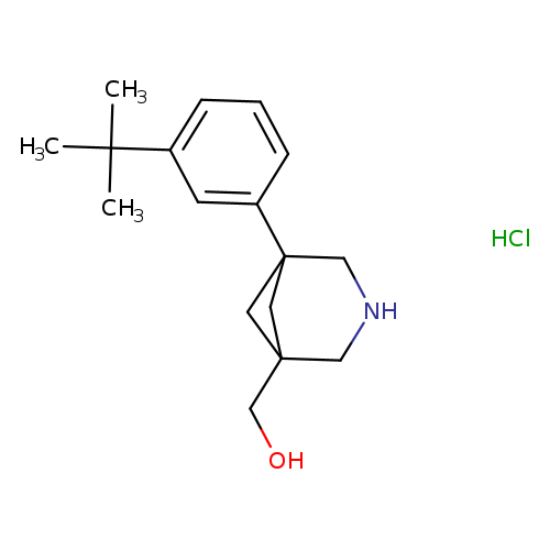 [5-(3-tert-butylphenyl)-3-azabicyclo[3.1.1]heptan-1-yl]methanol hydrochloride