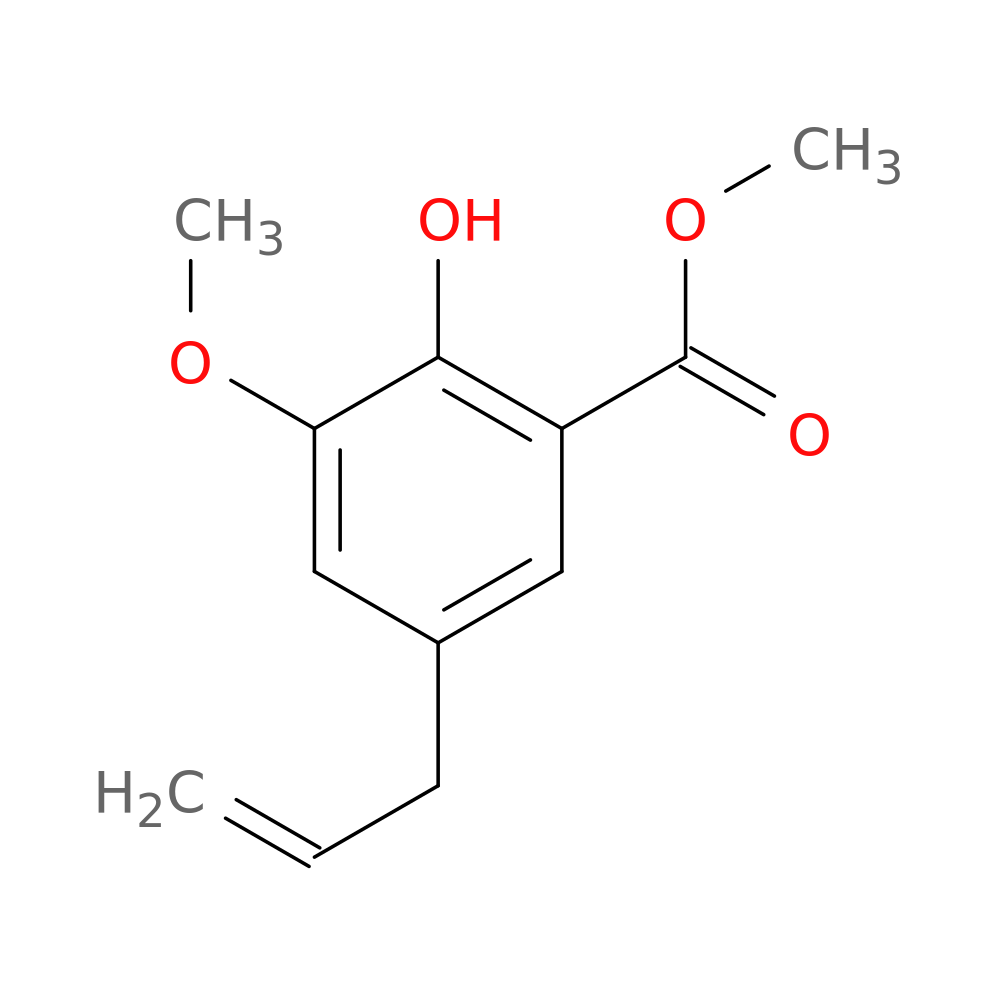 Methyl 2-hydroxy-3-methoxy-5-(2-propen-1-yl)benzoate