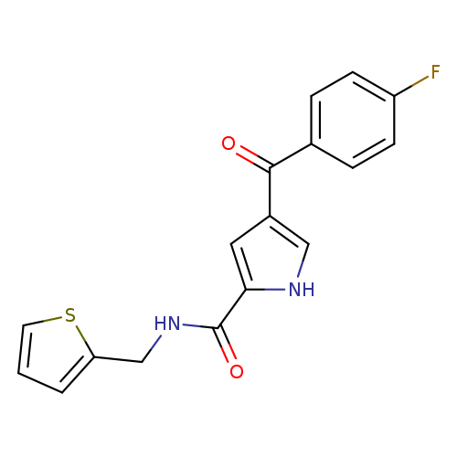 4-(4-fluorobenzoyl)-N-[(thiophen-2-yl)methyl]-1H-pyrrole-2-carboxamide