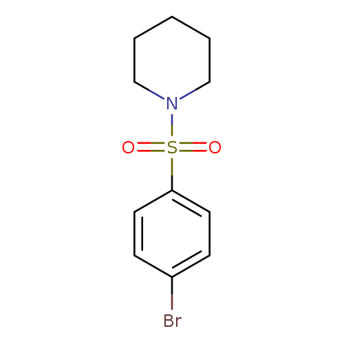 1-((4-Bromophenyl)sulfonyl)piperidine