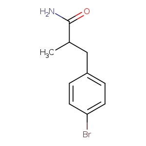 3-(4-bromophenyl)-2-methylpropanamide