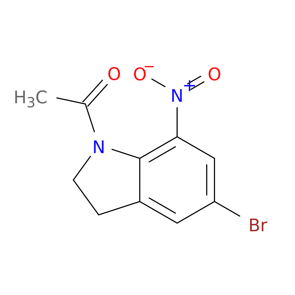 1-(5-Bromo-7-nitroindolin-1-yl)ethanone