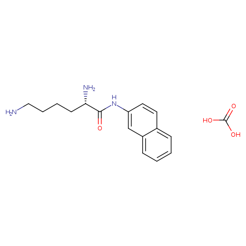 L-Lysine beta-naphthylamide carbonate